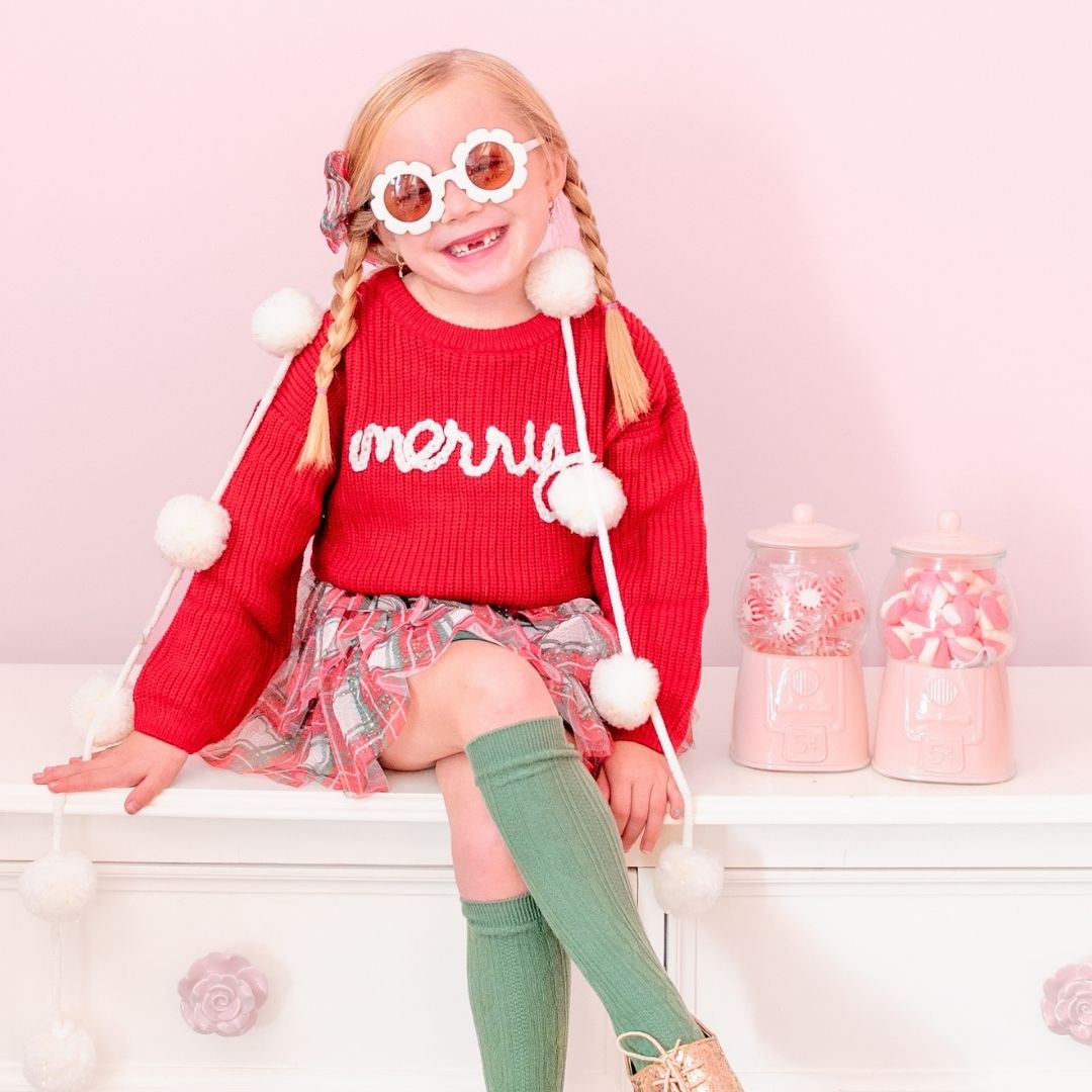 Sweet Wink Tiered Tutu - Christmas Plaid