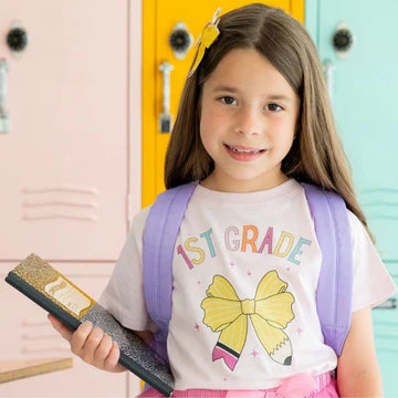 Sweet Wink Shirt - First Grade Pencil Bow