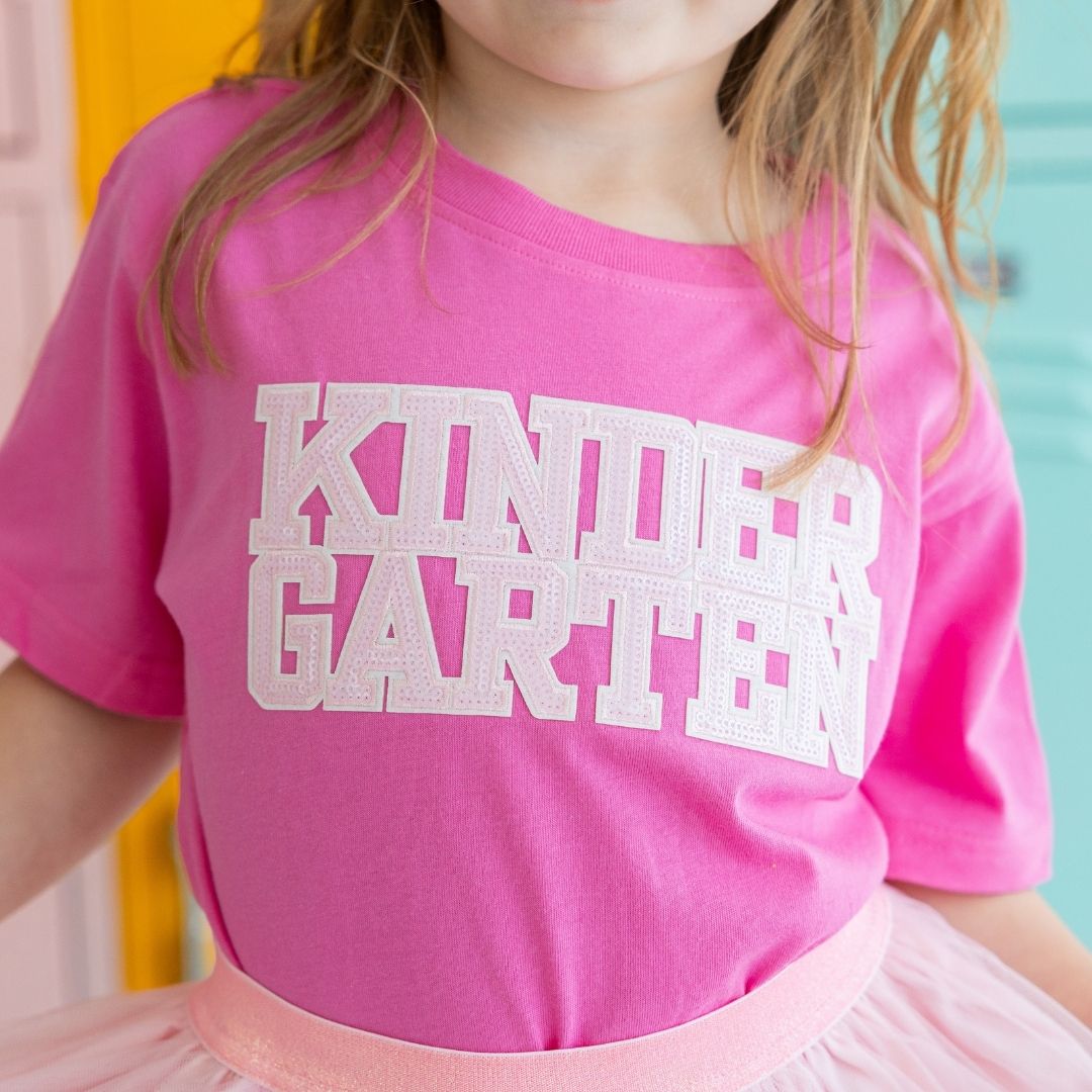 Sweet Wink Shirt - Kindergarden Sequin Patch