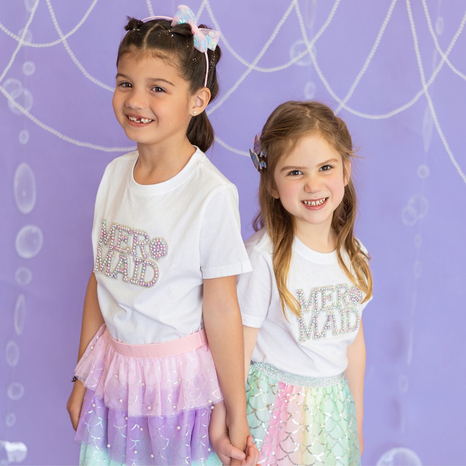 Sweet Wink Shirt - Mermaid Pearl