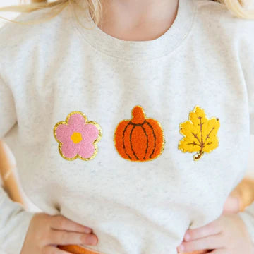 Sweet Wink Pumpkin Fun Patch Sweatshirt