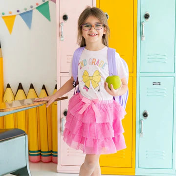 Sweet Wink Shirt - Second Grade Pencil Bow