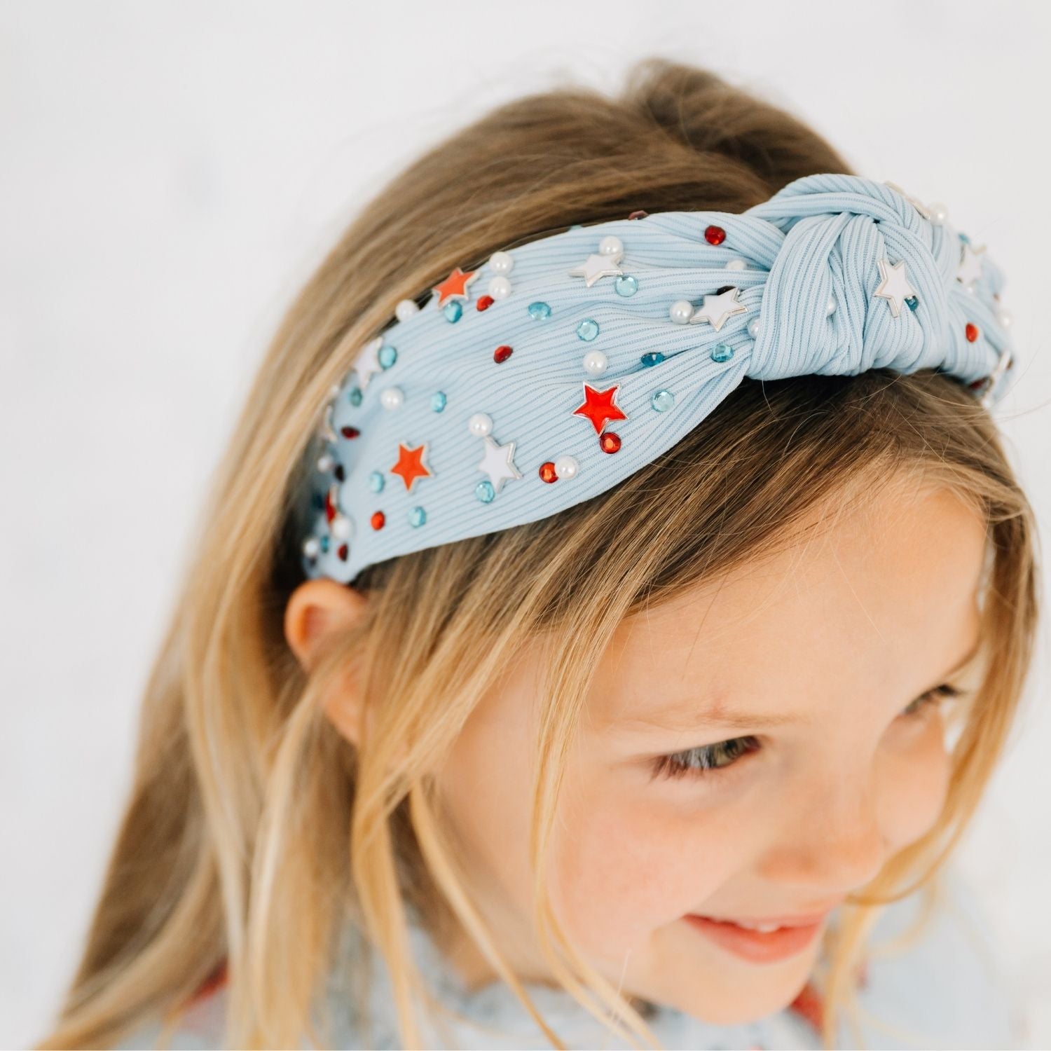 Sweet Wink Headband - USA Stars Gemstone