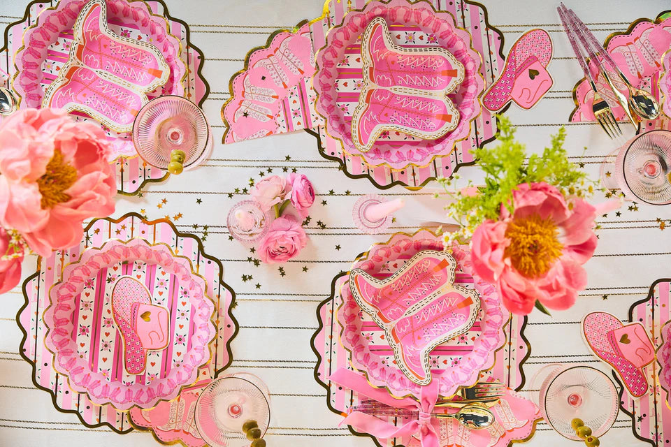 Boot Scoot Blooms Dinner Plates - 10 PK