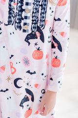 Loungewear Gown - Spooky Cute