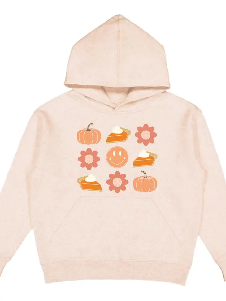 Sweet Wink Sweatshirt - Pumpkin Pie Smiley (Final Sale)