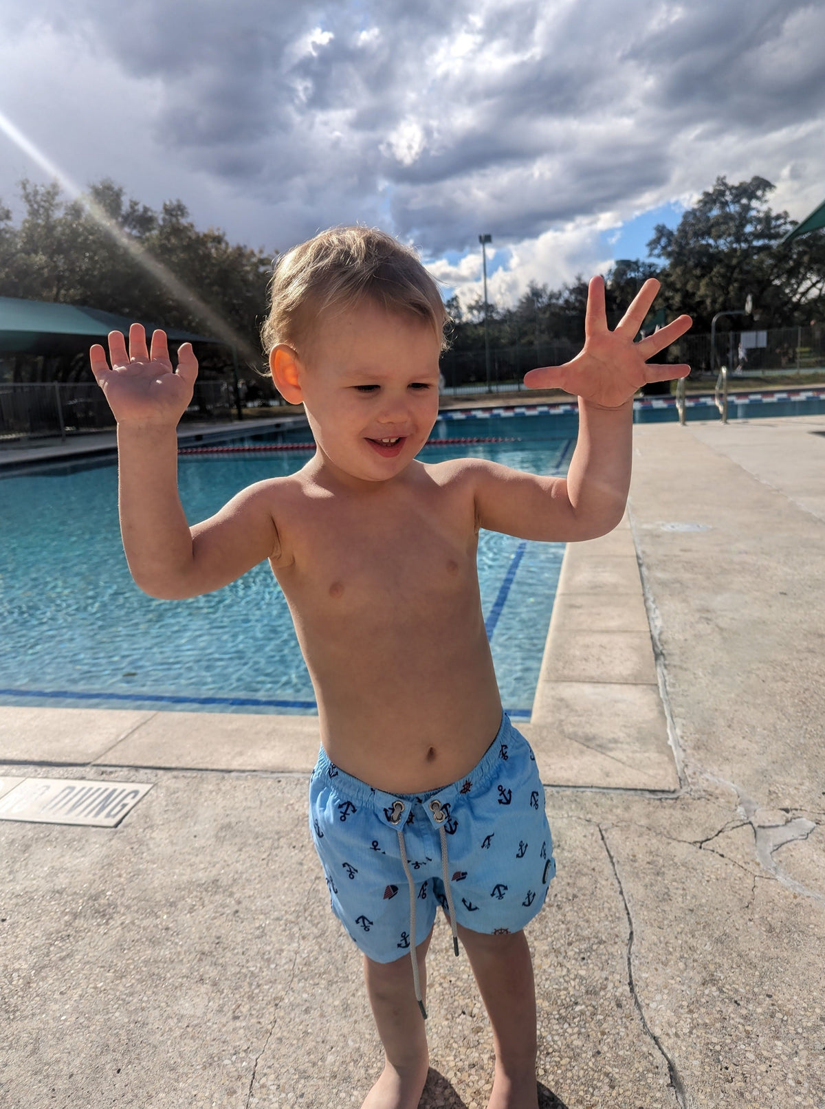 Anchor Swim Trunks