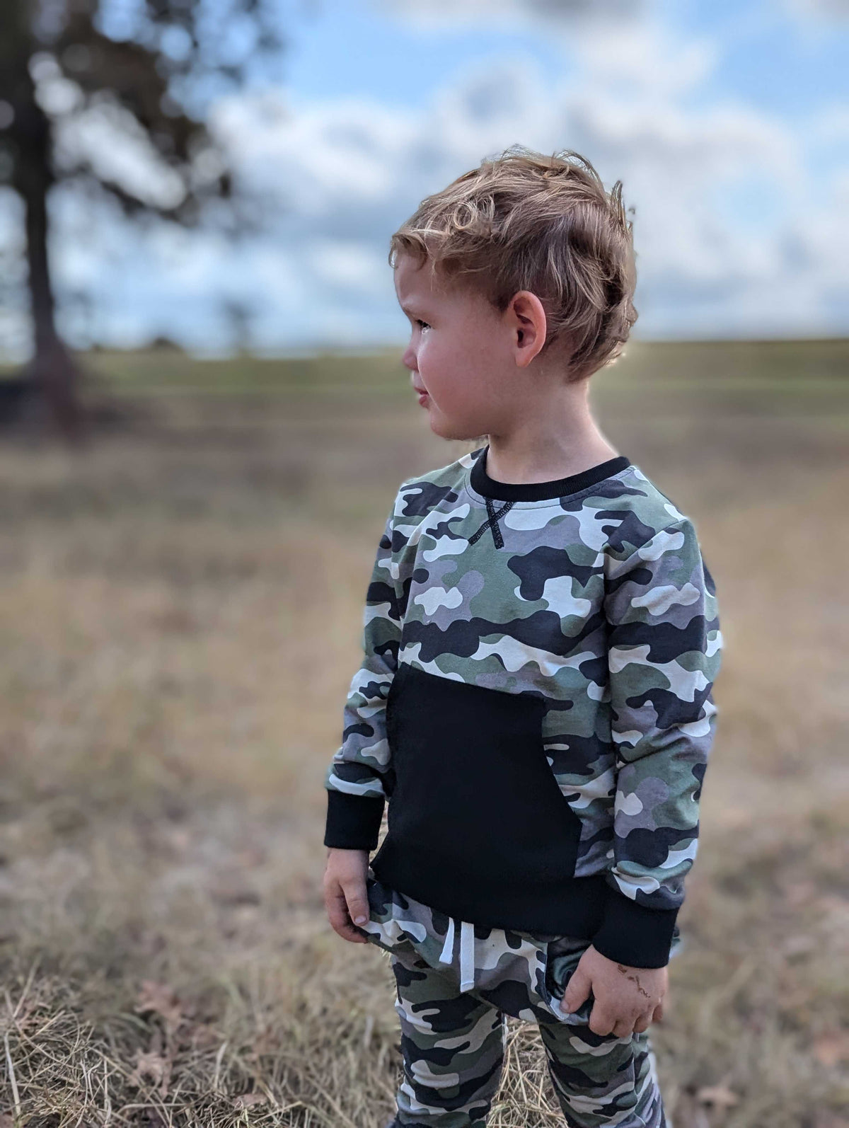 Camo Jogger Pants