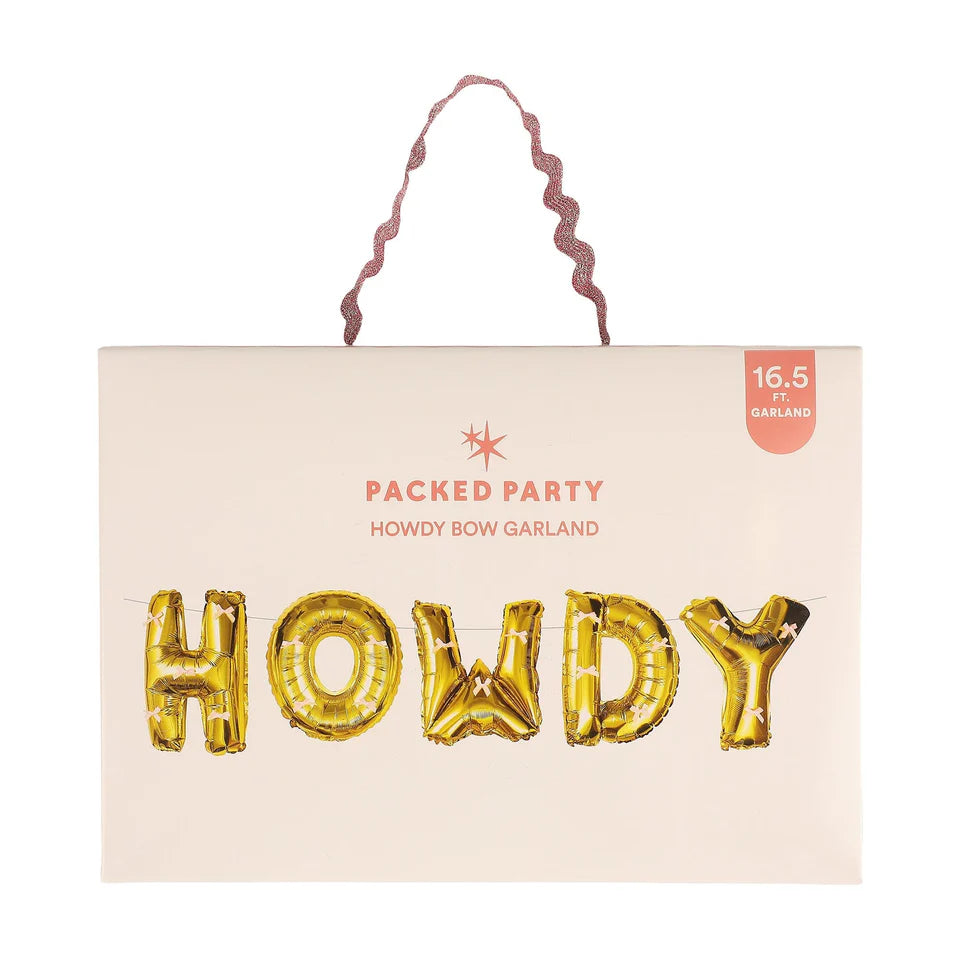 Howdy Darling Balloon Banner