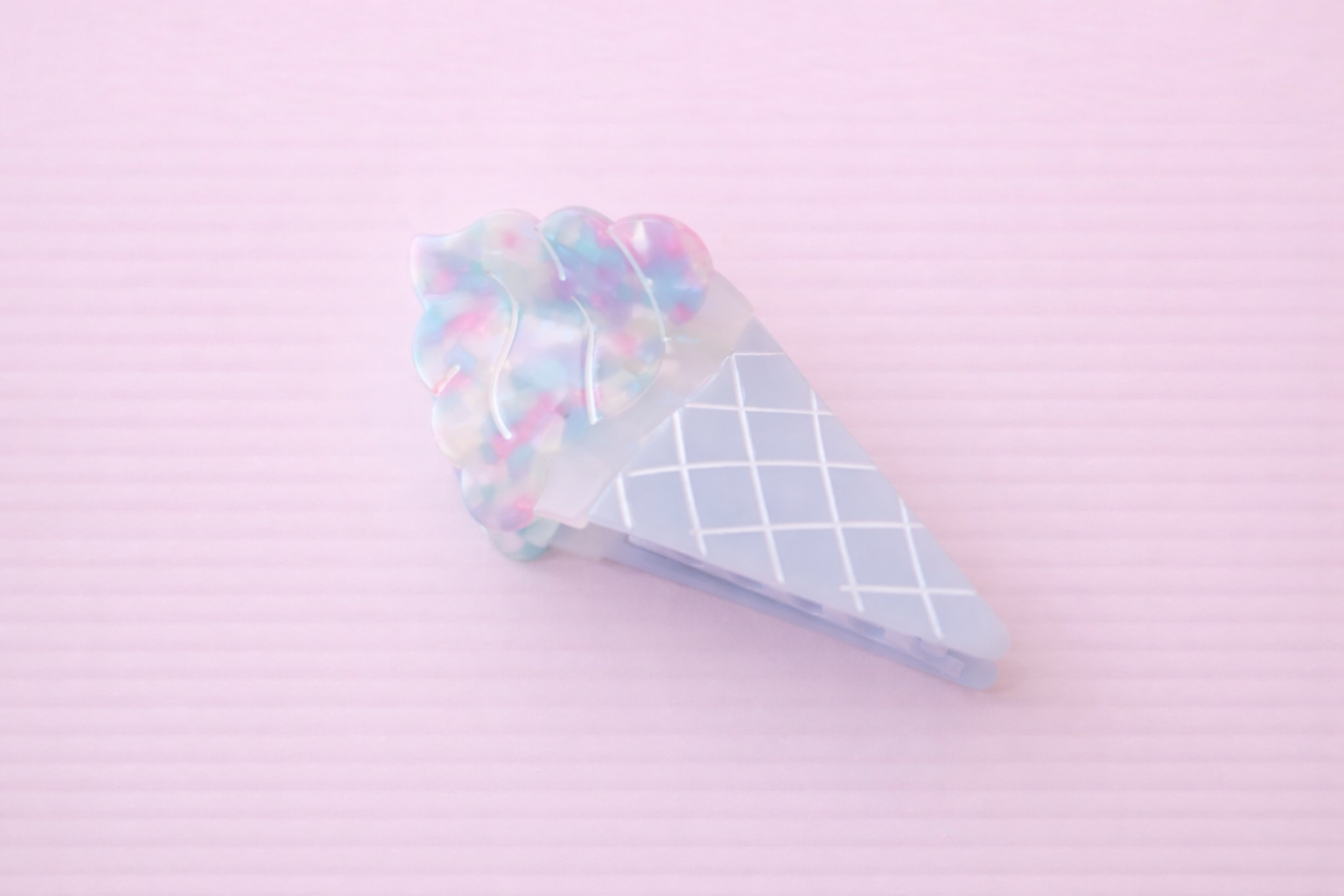 Ice Cream Cone Claw Clip