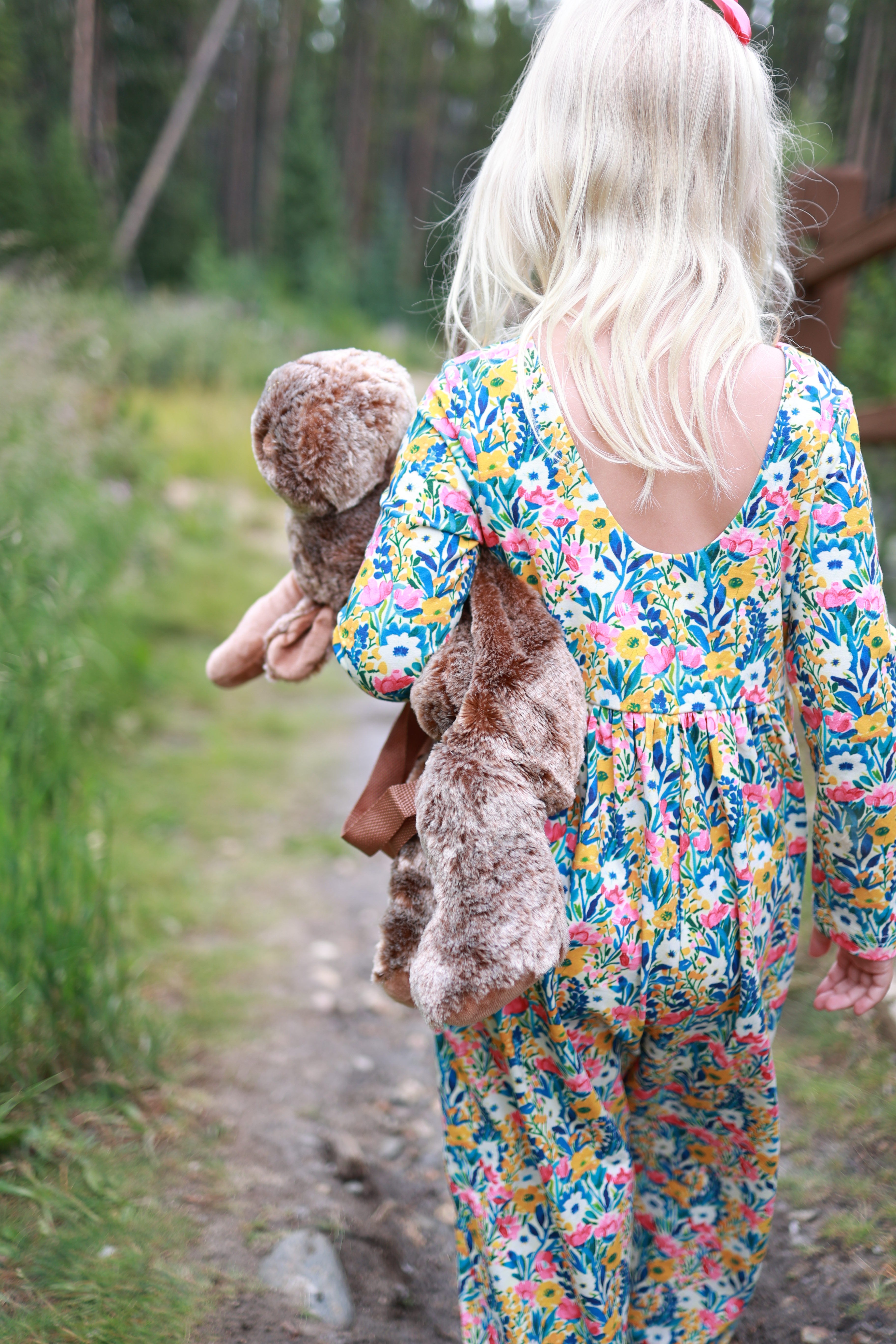 Ivy Romper - Whimsical Wildflowers