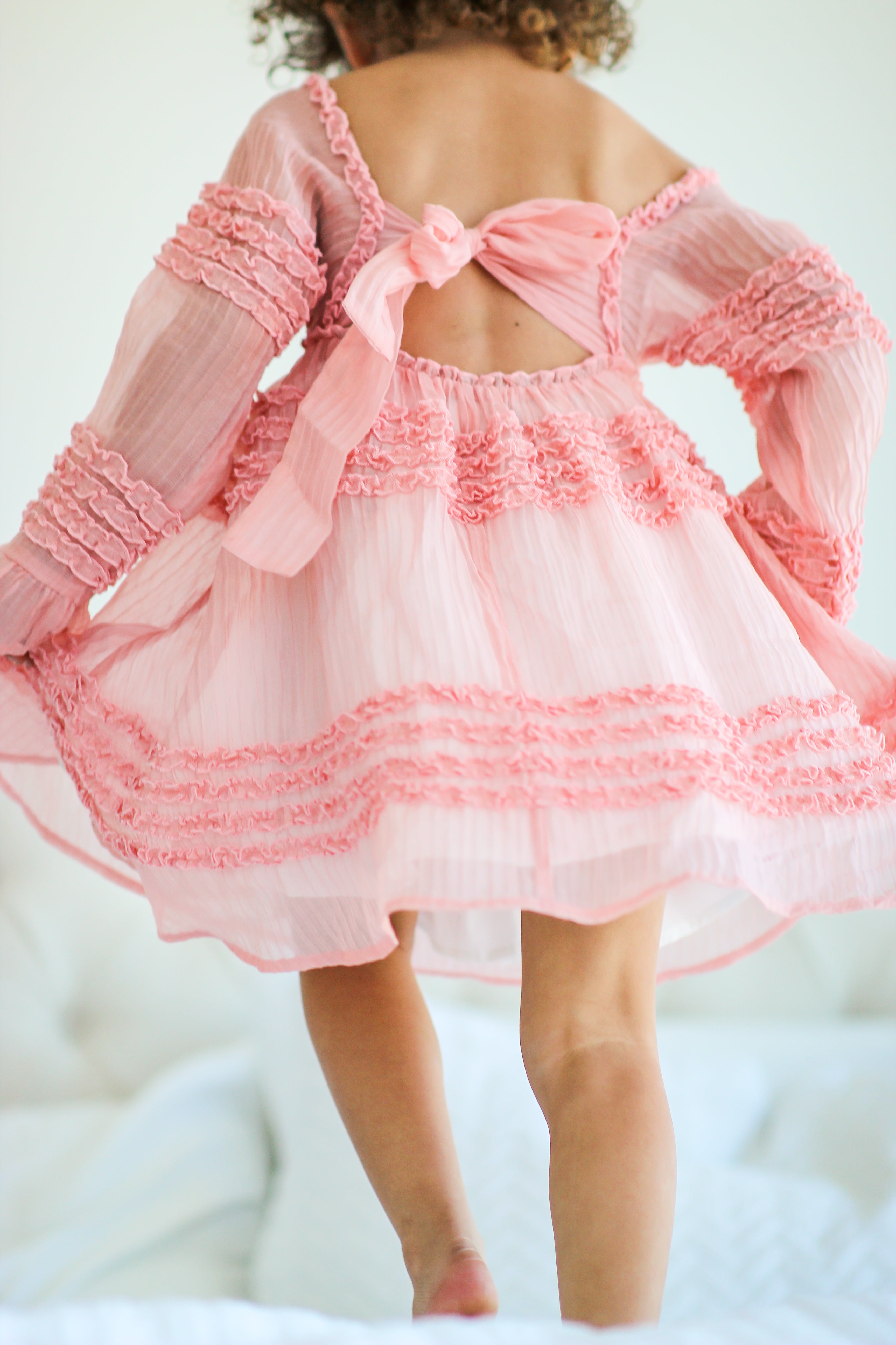 Penelope Dress - Belle Blush