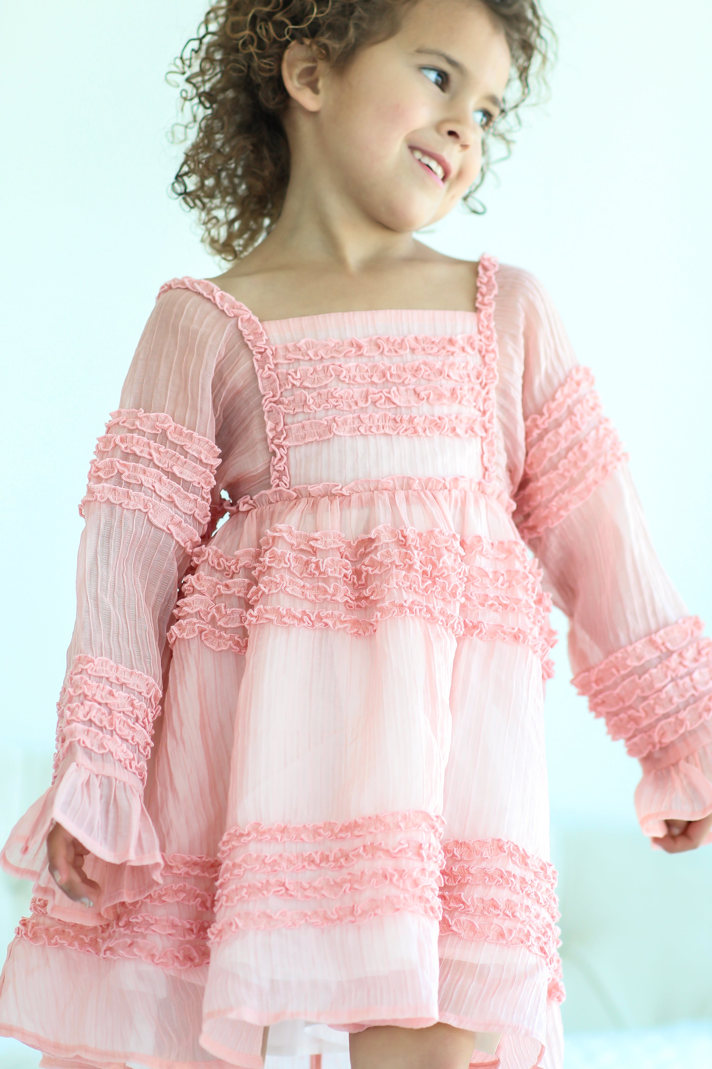 Penelope Dress - Belle Blush