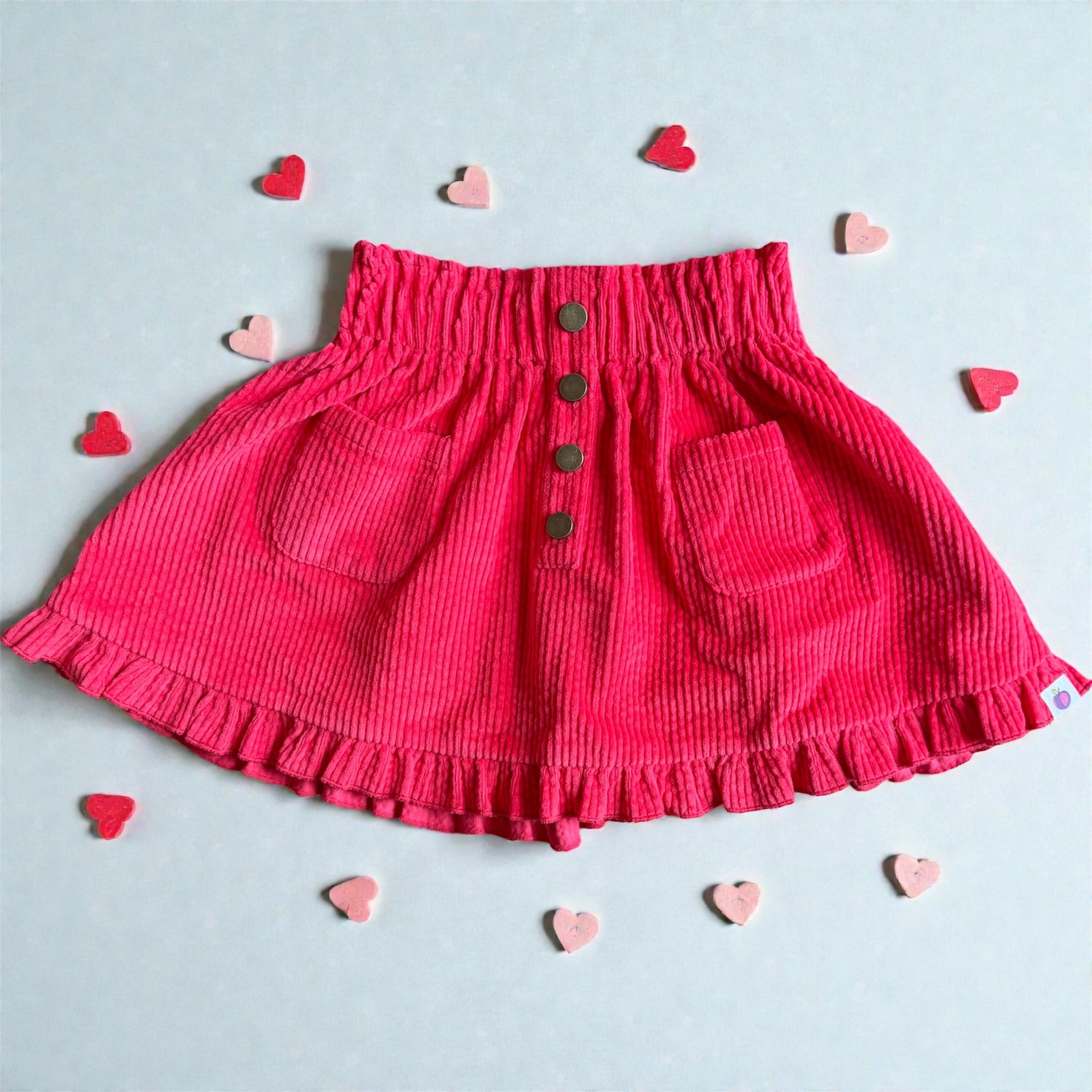 Vienna Corduroy Skirt - Love Story