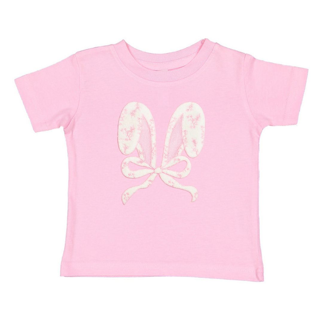 Sweet Wink Shirt - Lace Bunny Bow Patch