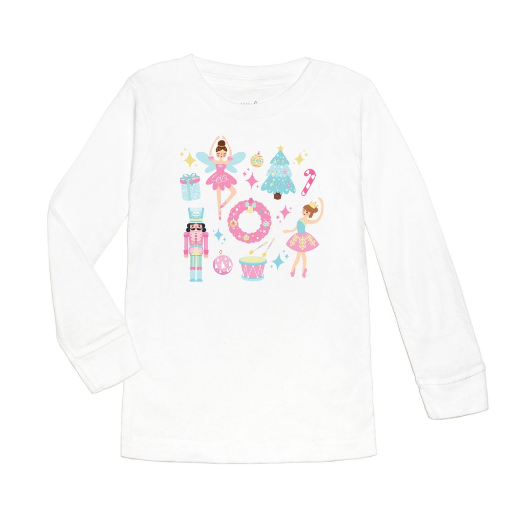 Sweet Wink Long Sleeve Shirt - Nutcracker Doodle