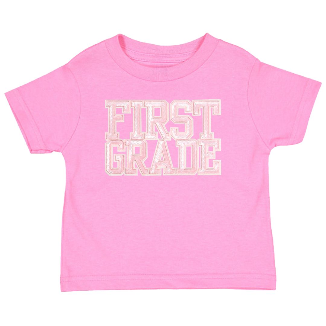 Sweet Wink Shirt - First Grade Sequin Patch