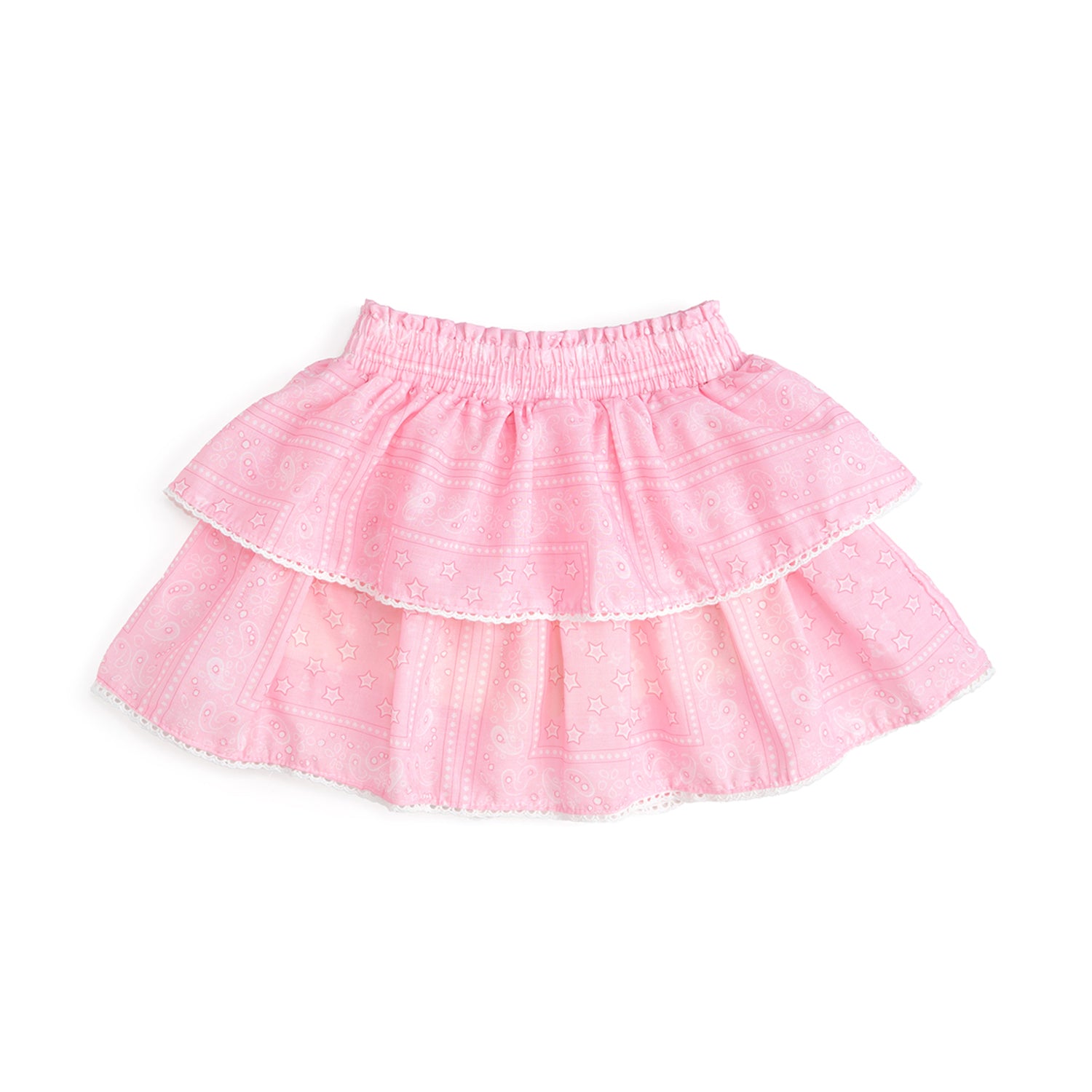 Sweet Wink Skort - Pink Bandana