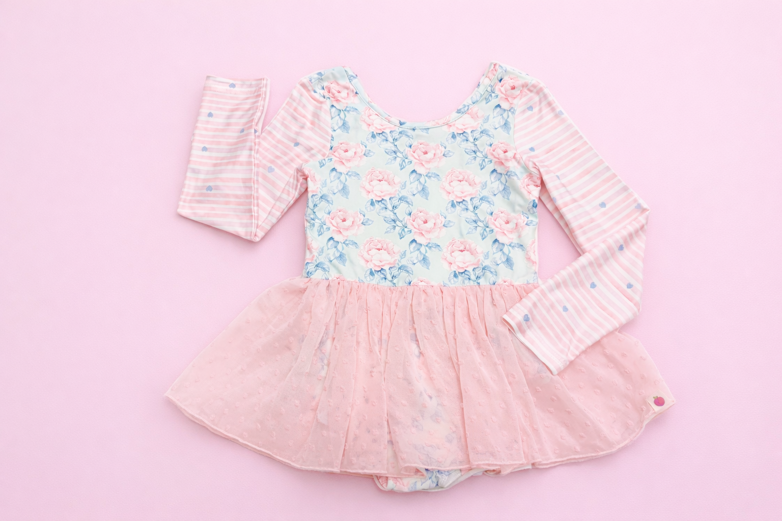 Farrah Clipdot Leotard - Blooming Grace