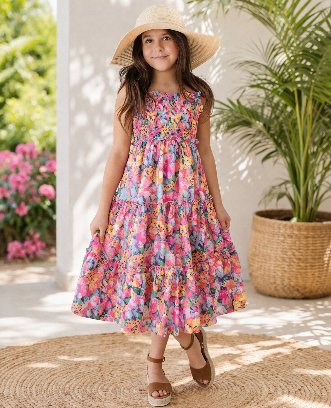 Fiona Maxi Dress - Wildflower Safari