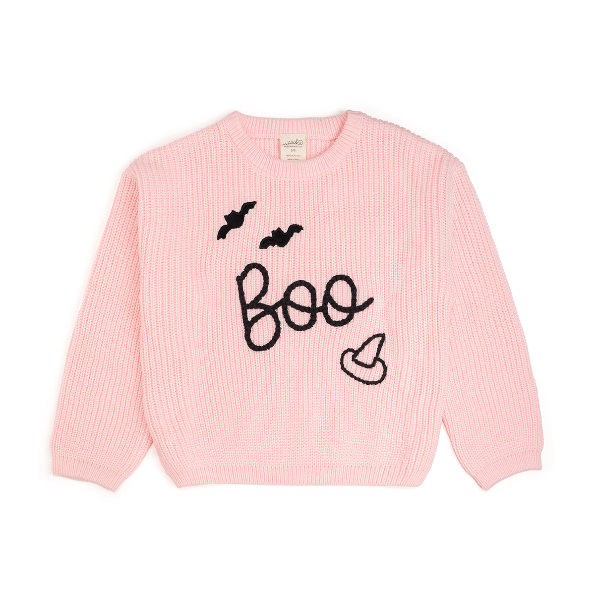 Sweet Wink Sweater - Boo Bat Knit