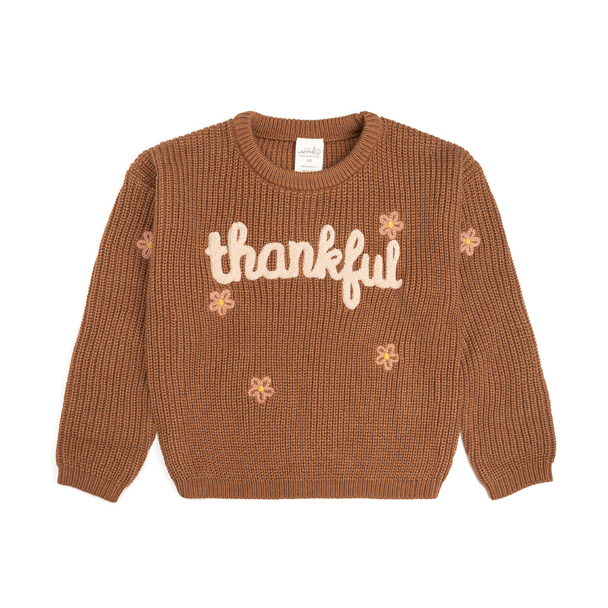 Sweet Wink Sweater - Thankful Thanksgiving Knit