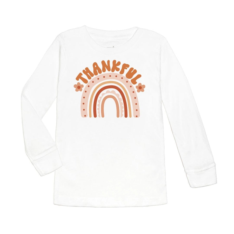 Sweet Wink Long Sleeve Shirt - Thankful Retro Rainbow (Final Sale)