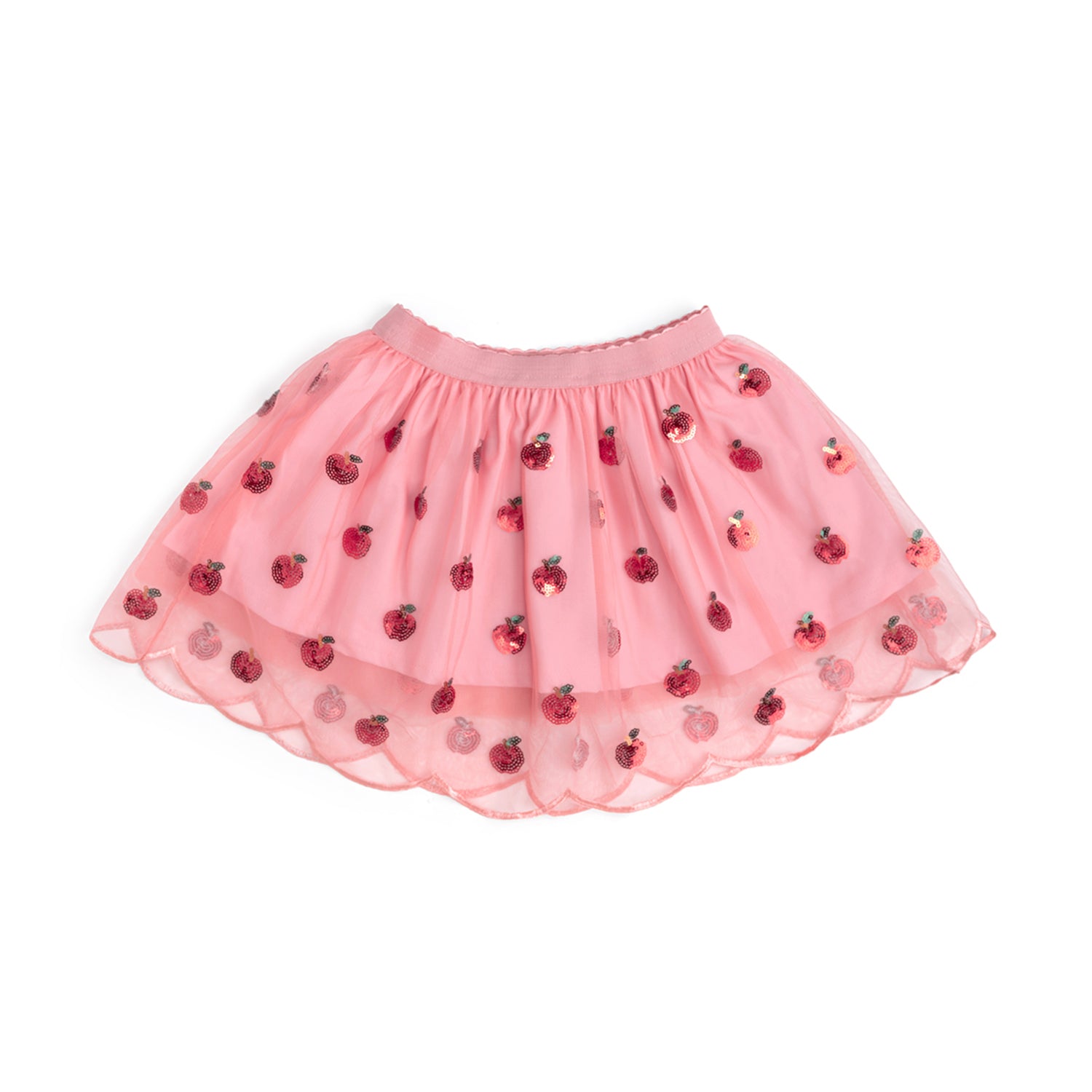 Sweet Wink Tutu - Apple Sequin Scalloped