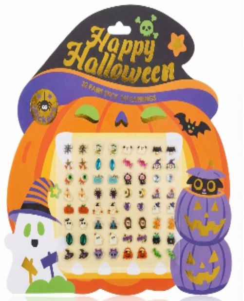 Halloween Sticker Earrings
