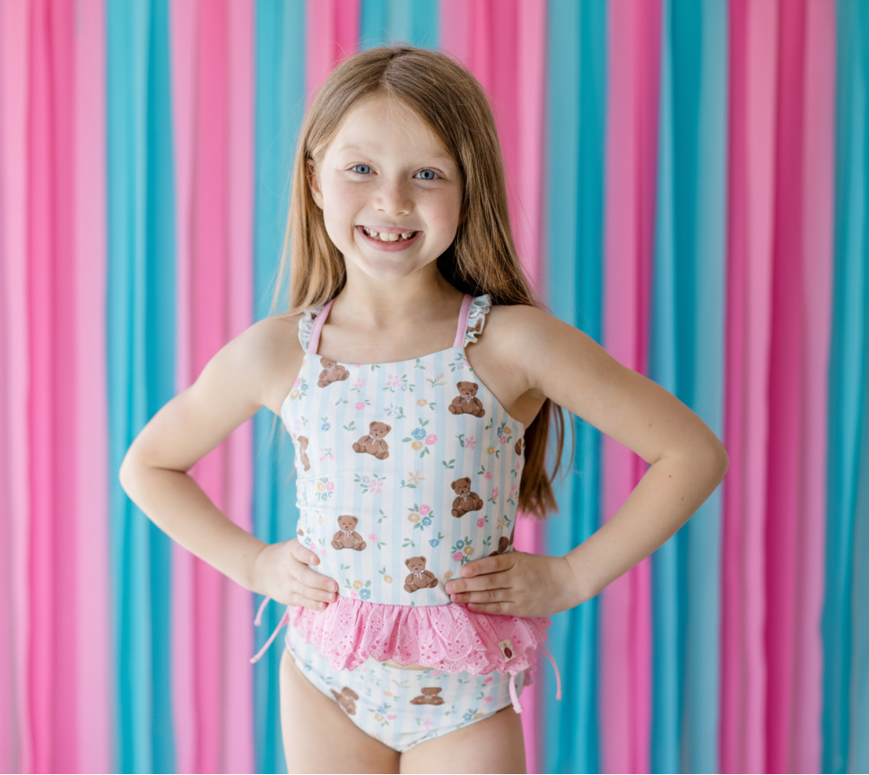 Selah Tankini Swimsuit - Teddy Blossom