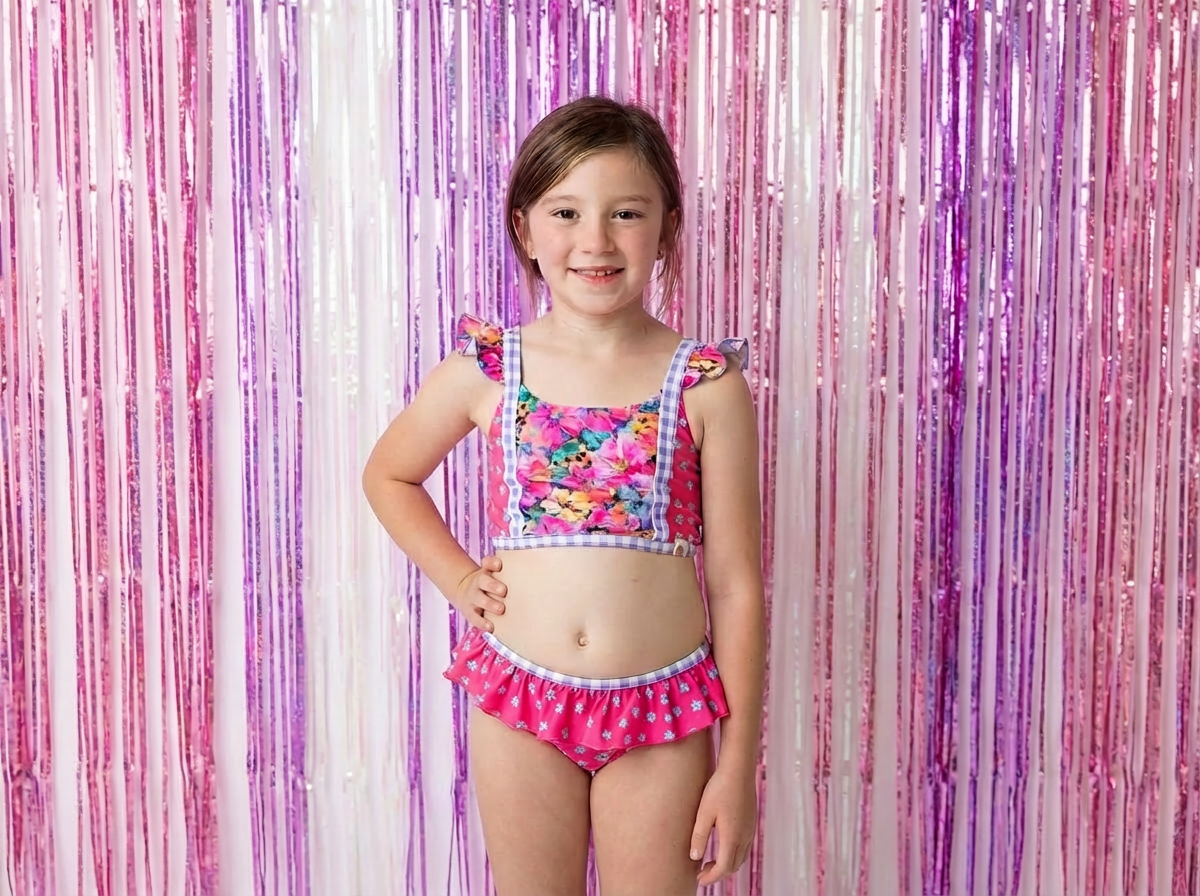 Nora Swimsuit - Wildflower Safari