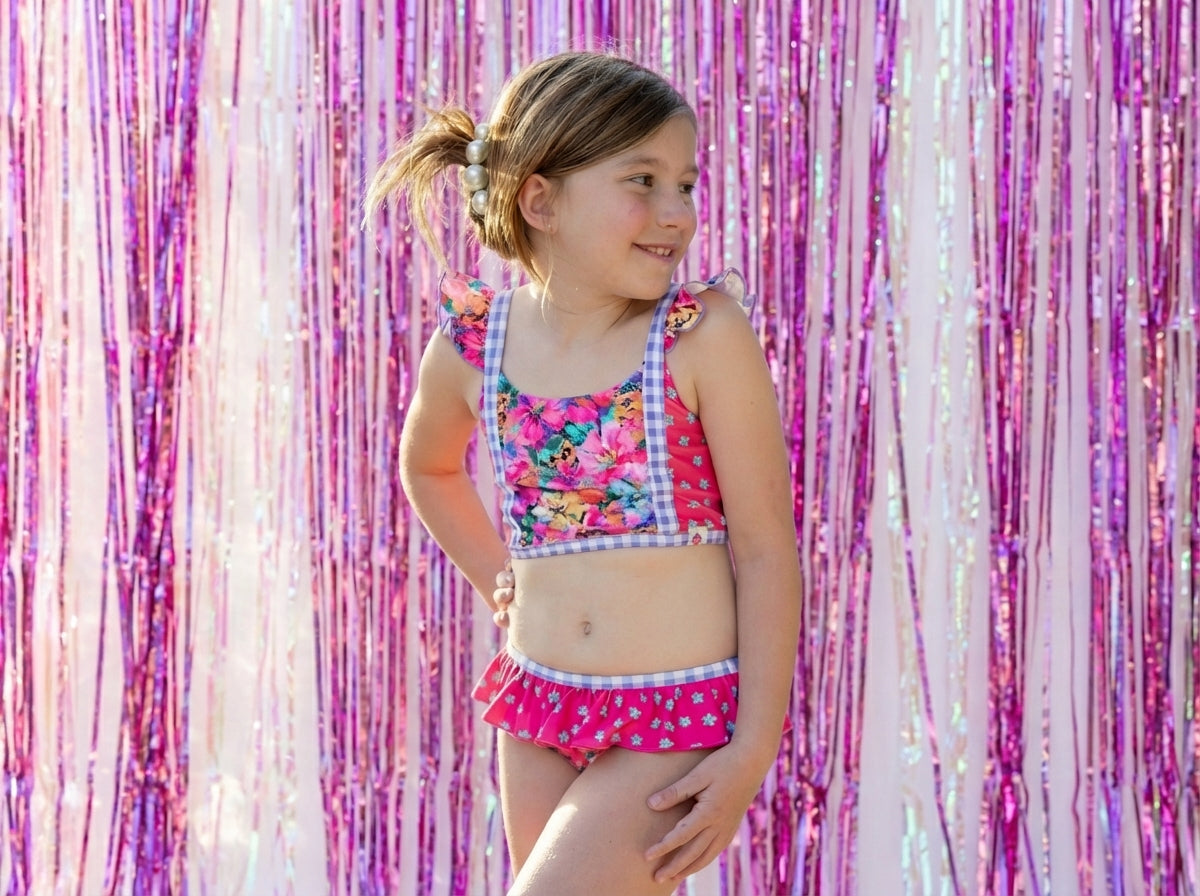 Nora Swimsuit - Wildflower Safari