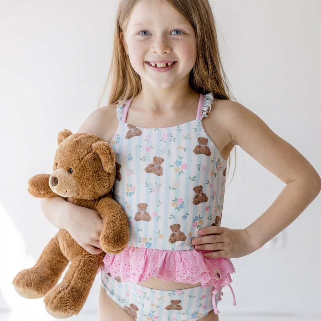 Selah Tankini Swimsuit - Teddy Blossom