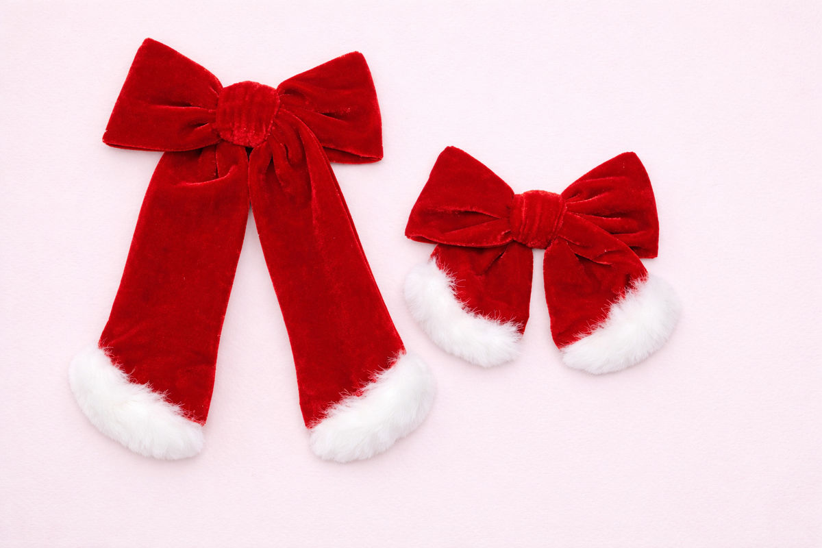 Vixen's Velvet Hair Bow