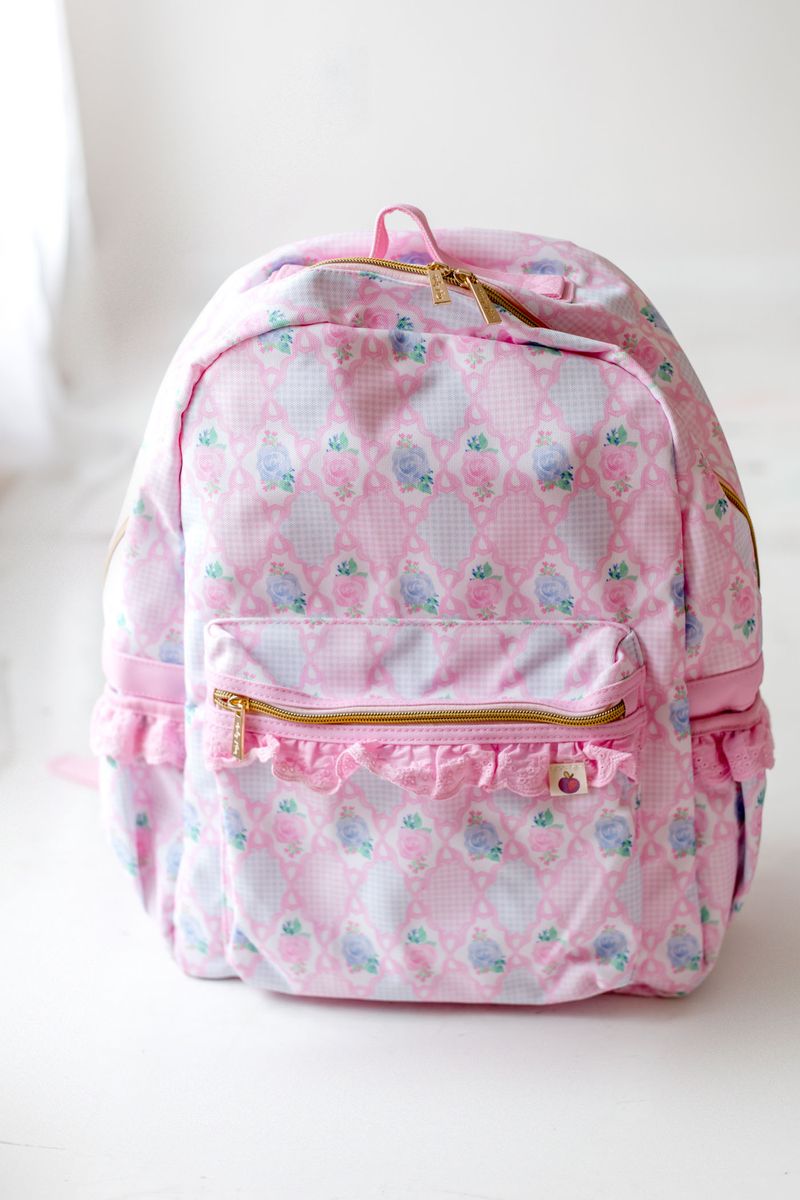 Bree Backpack - Cottage Rose