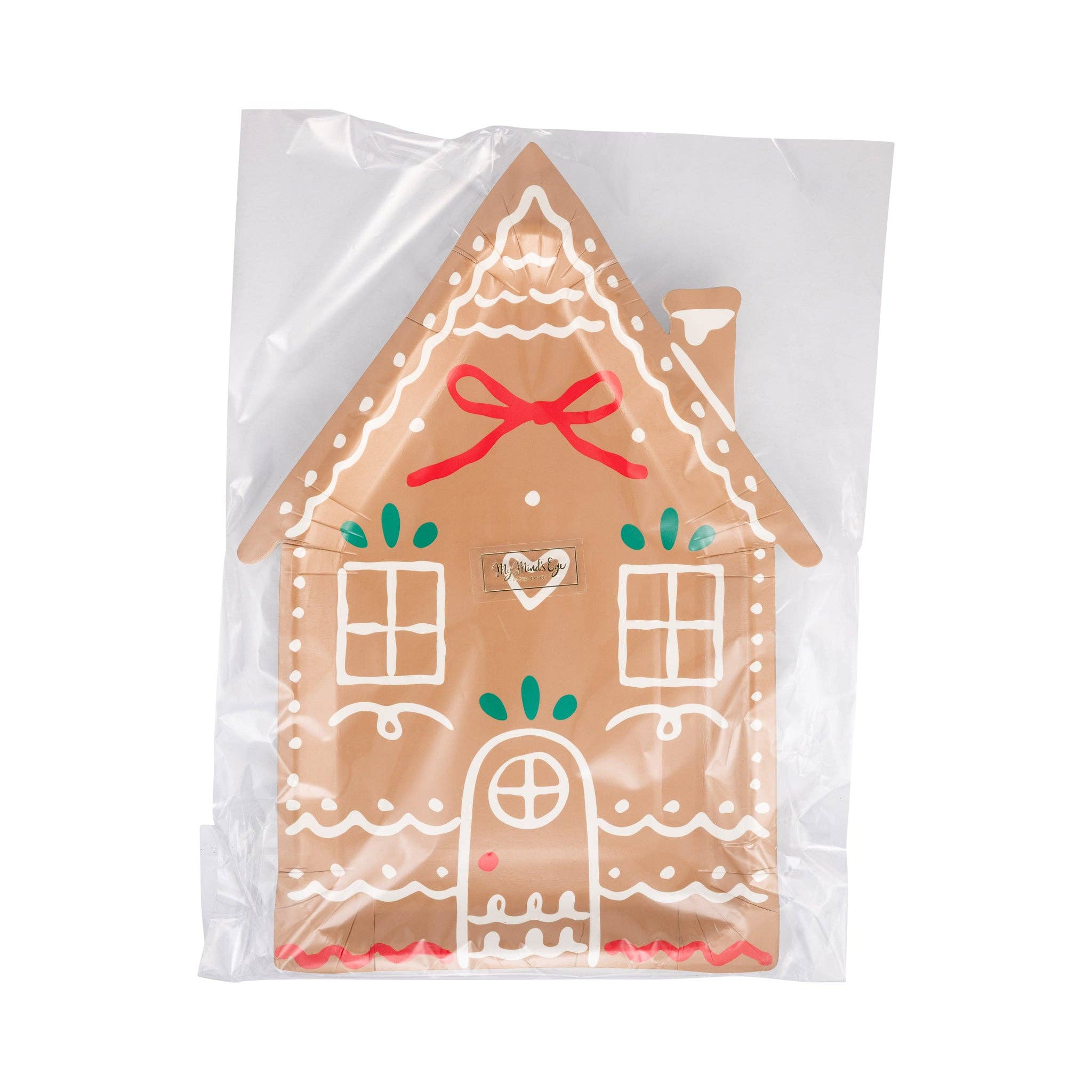 Ginger House Plate - 8 PK