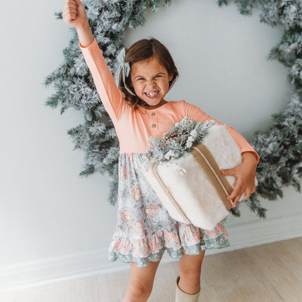 Waverly Dress - Santa's Magical Wonderland