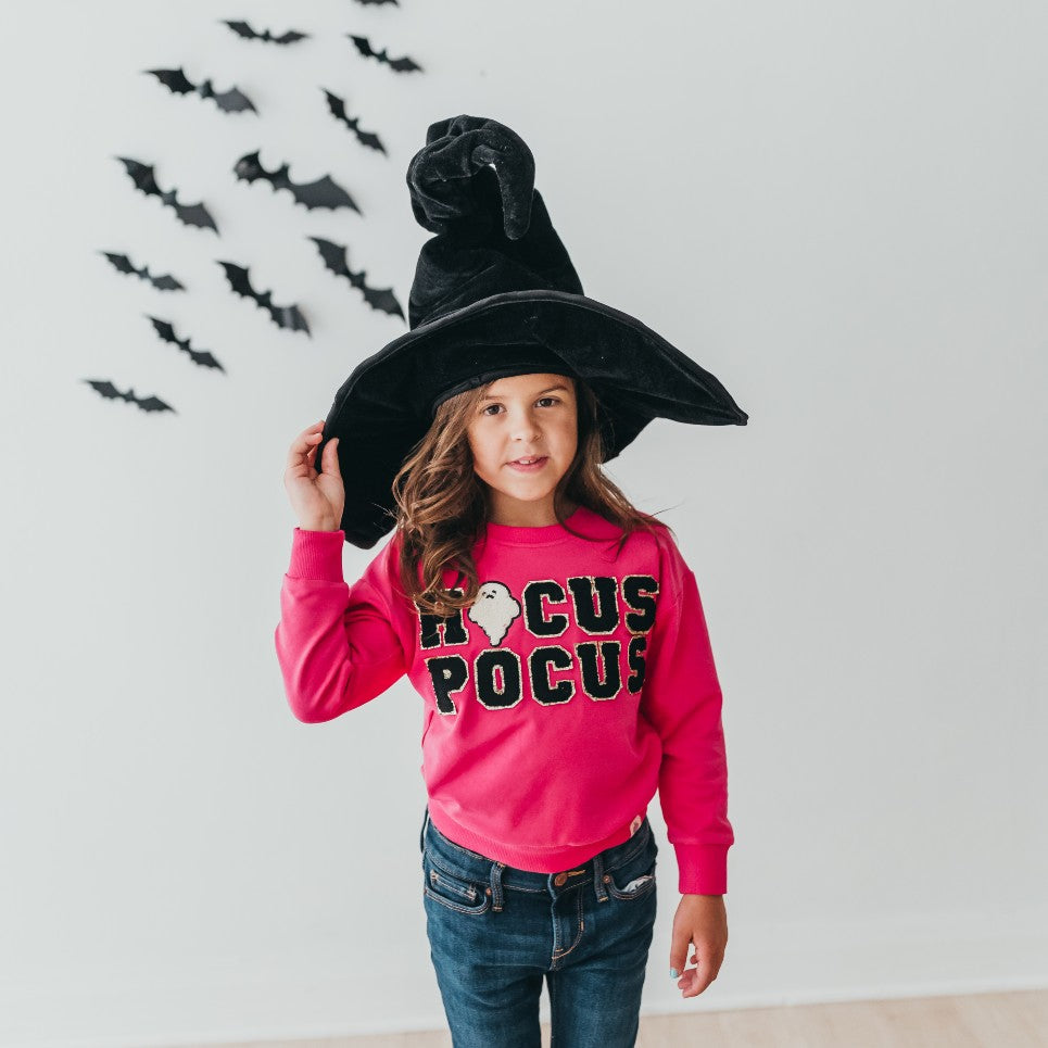 Chenille Sweatshirt - Hocus Pocus