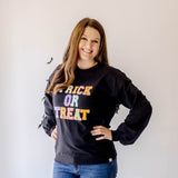 Women's Chenille Sweatshirt - Trick or Treat