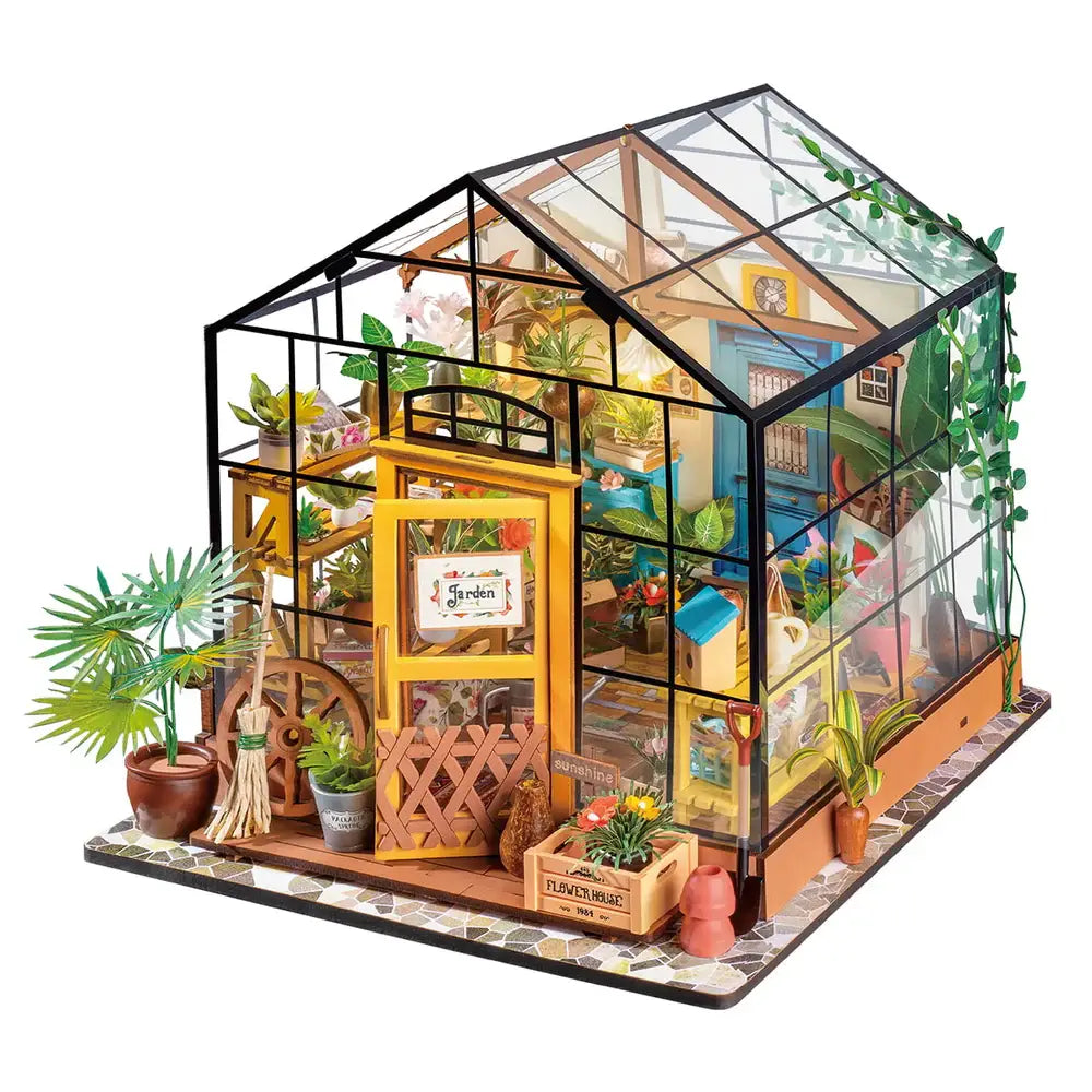 Cathy Flower House DIY Miniature House