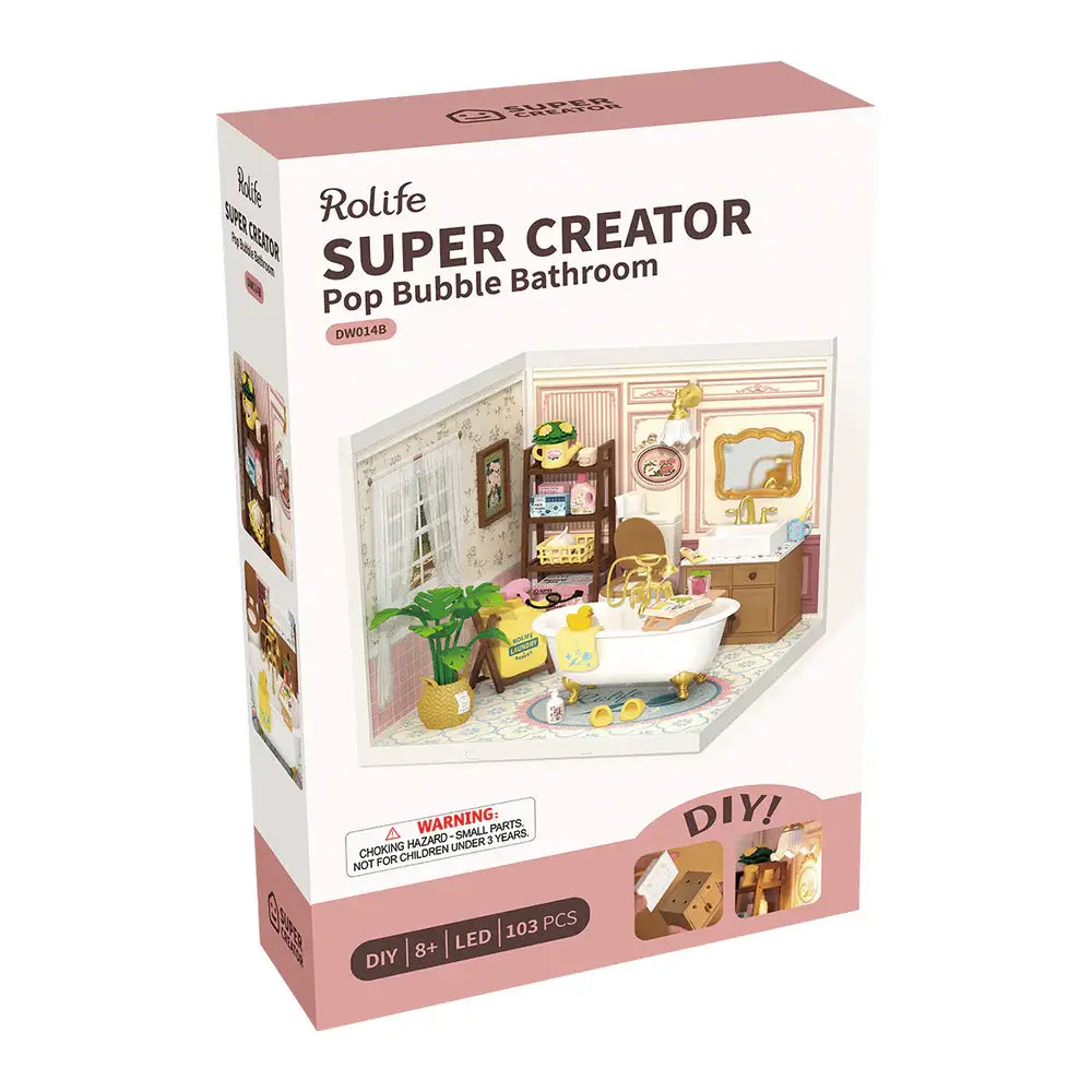 Pop Bubble Bathroom Rolife Super Stores DIY House