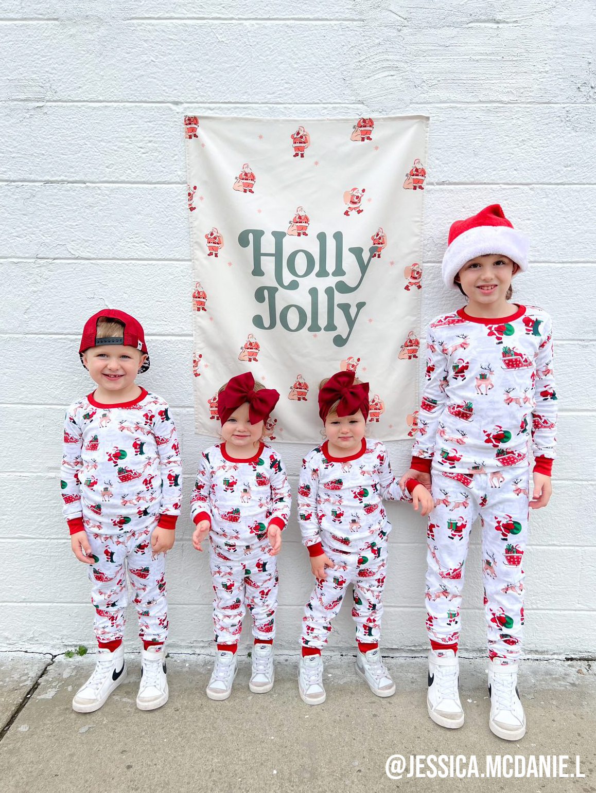 Holly Jolly Banner -  36x26"