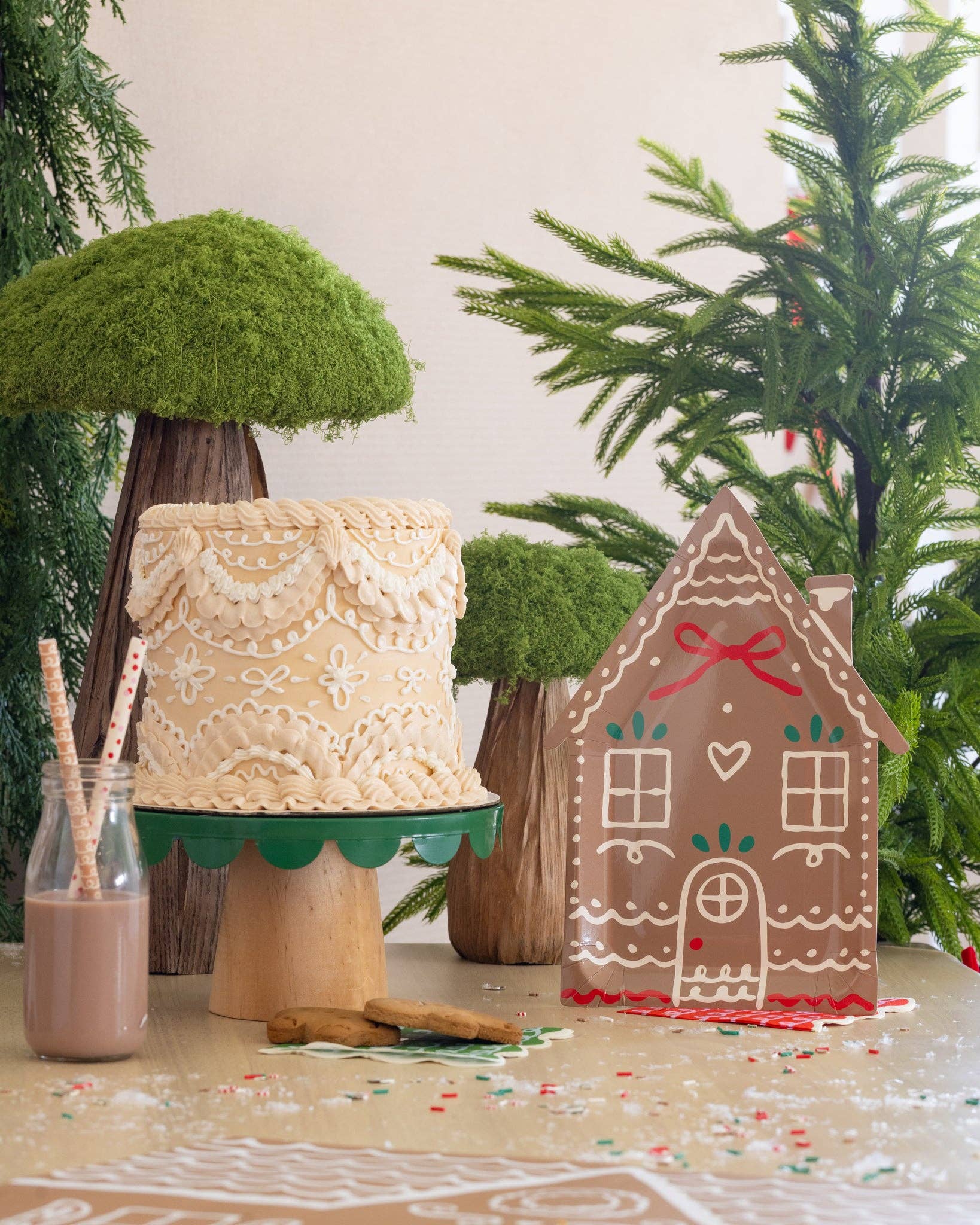 Ginger House Plate - 8 PK