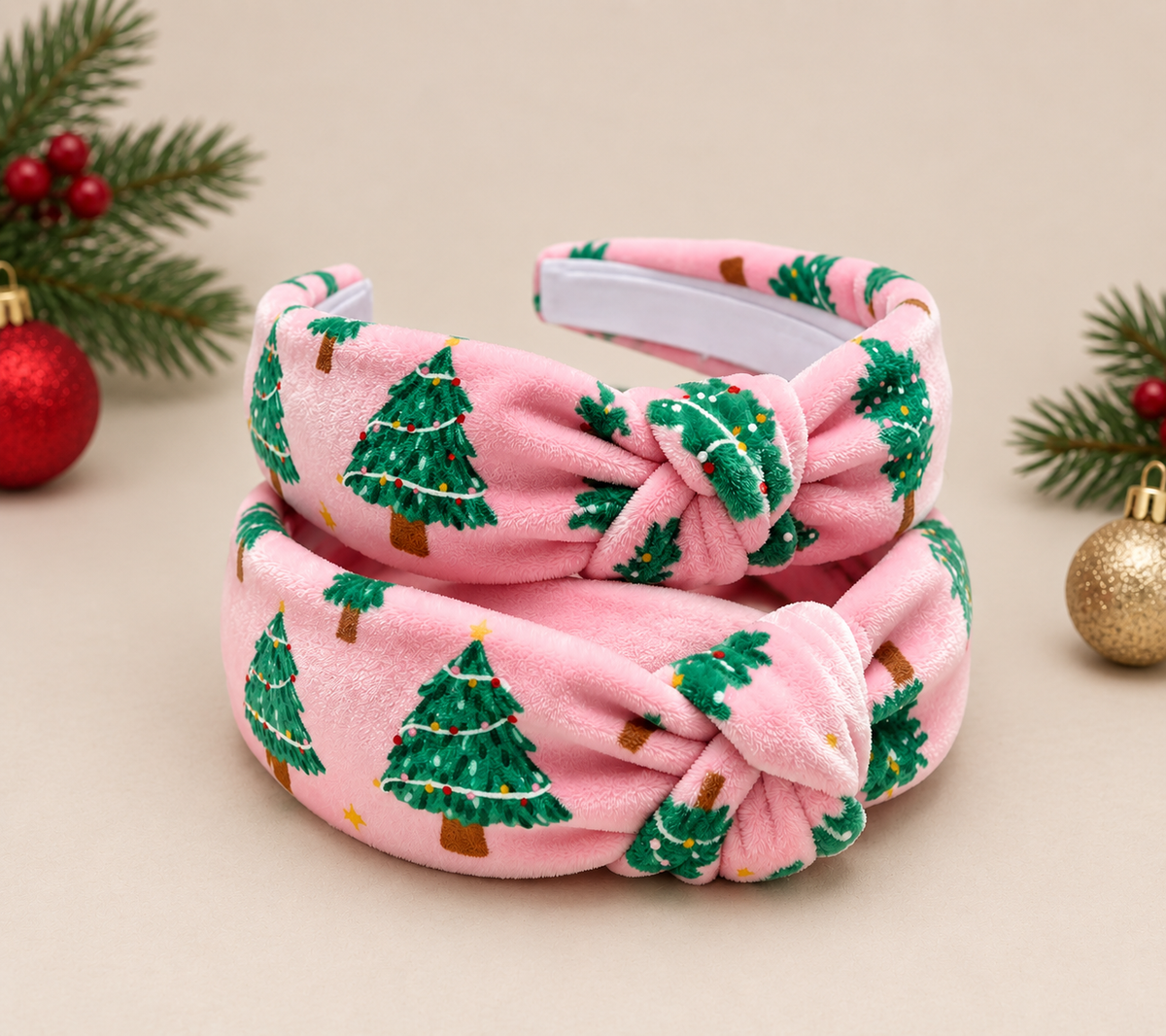 Velour Knot Headband - Spruced Up