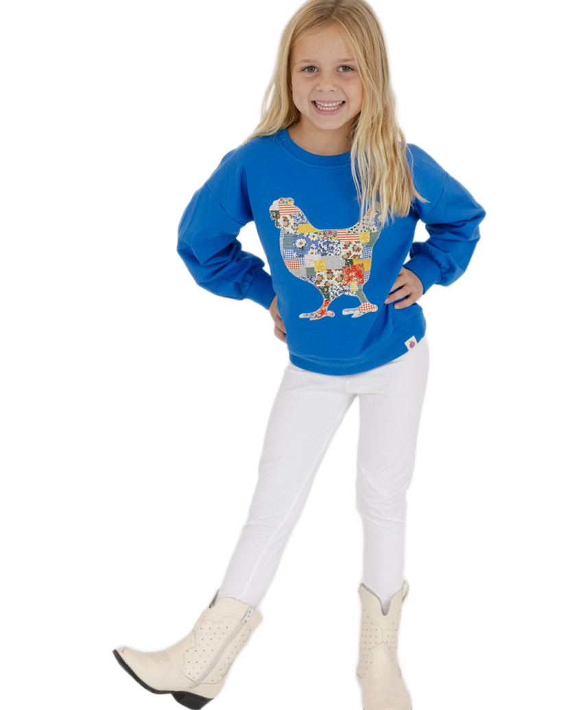 Applique Sweater - Country Coop
