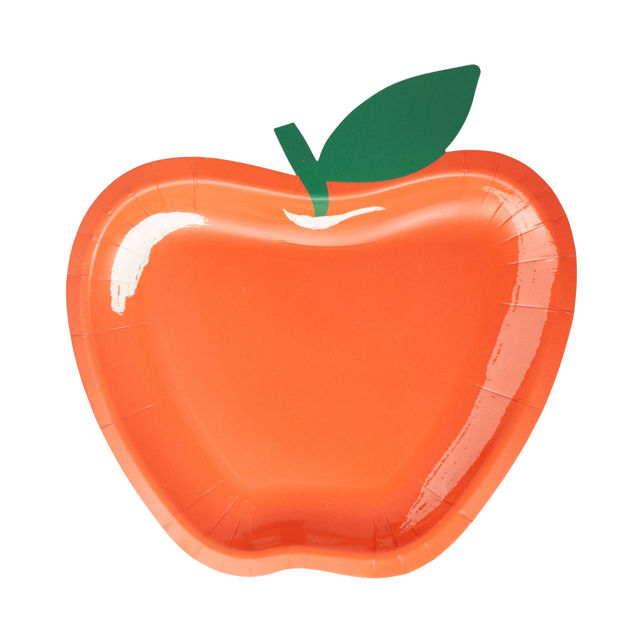 Apple Shaped Paper Plate - 8 PK