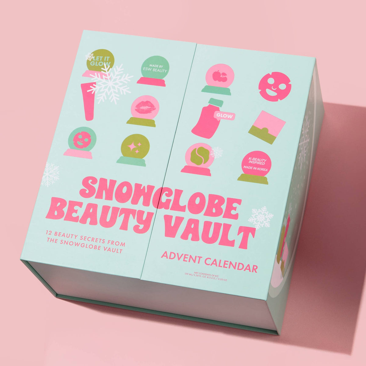 Snow Globe Beauty Vault 12 Day Advent Calendar