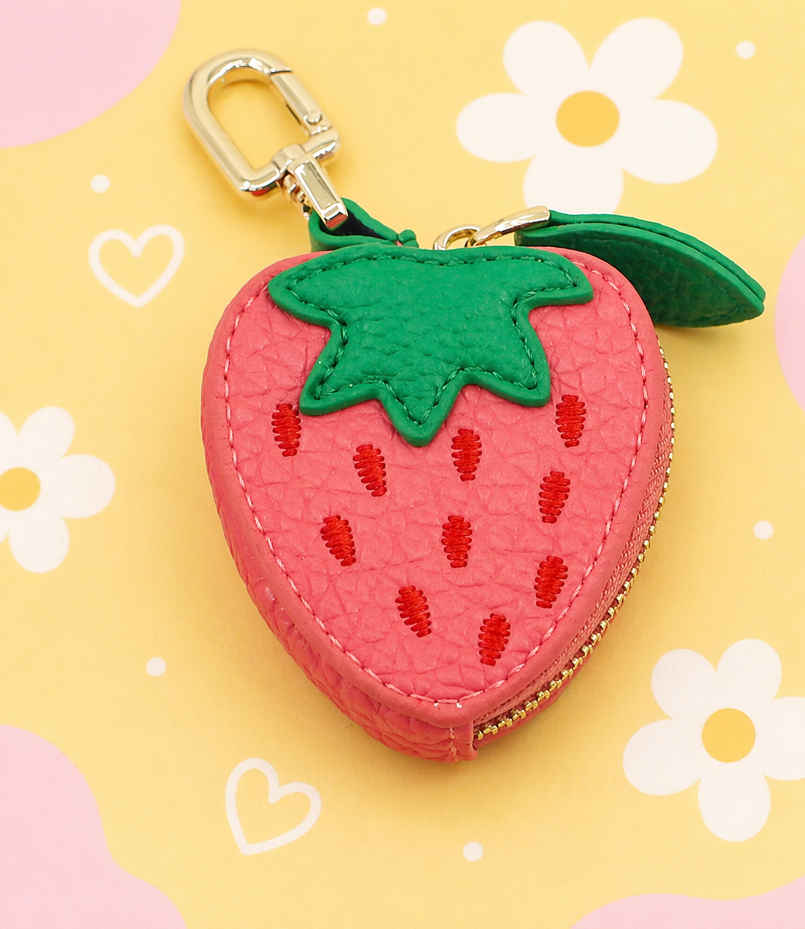 Strawberry Bag Charm