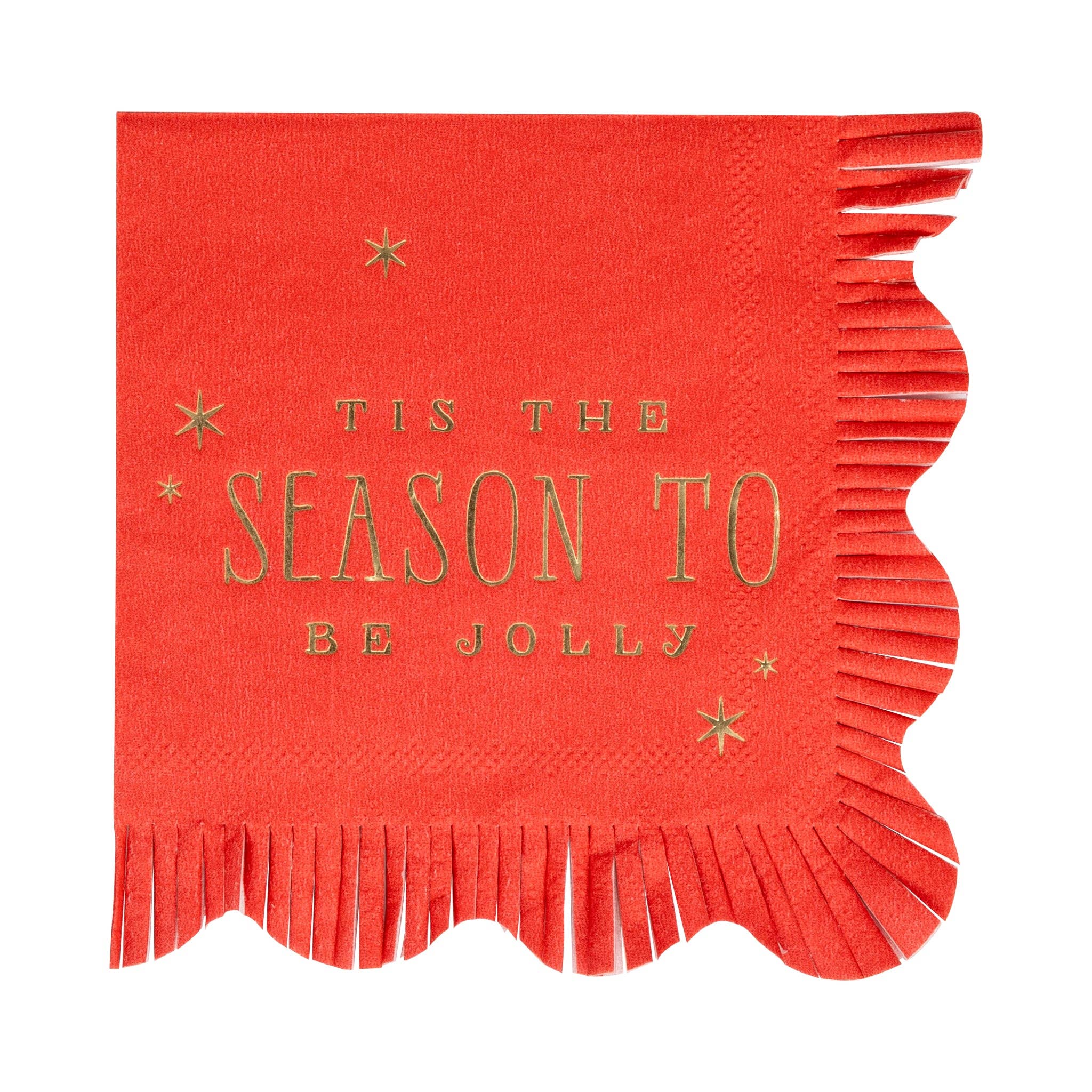 Reindeer Games Cocktail Napkin - 18 PK