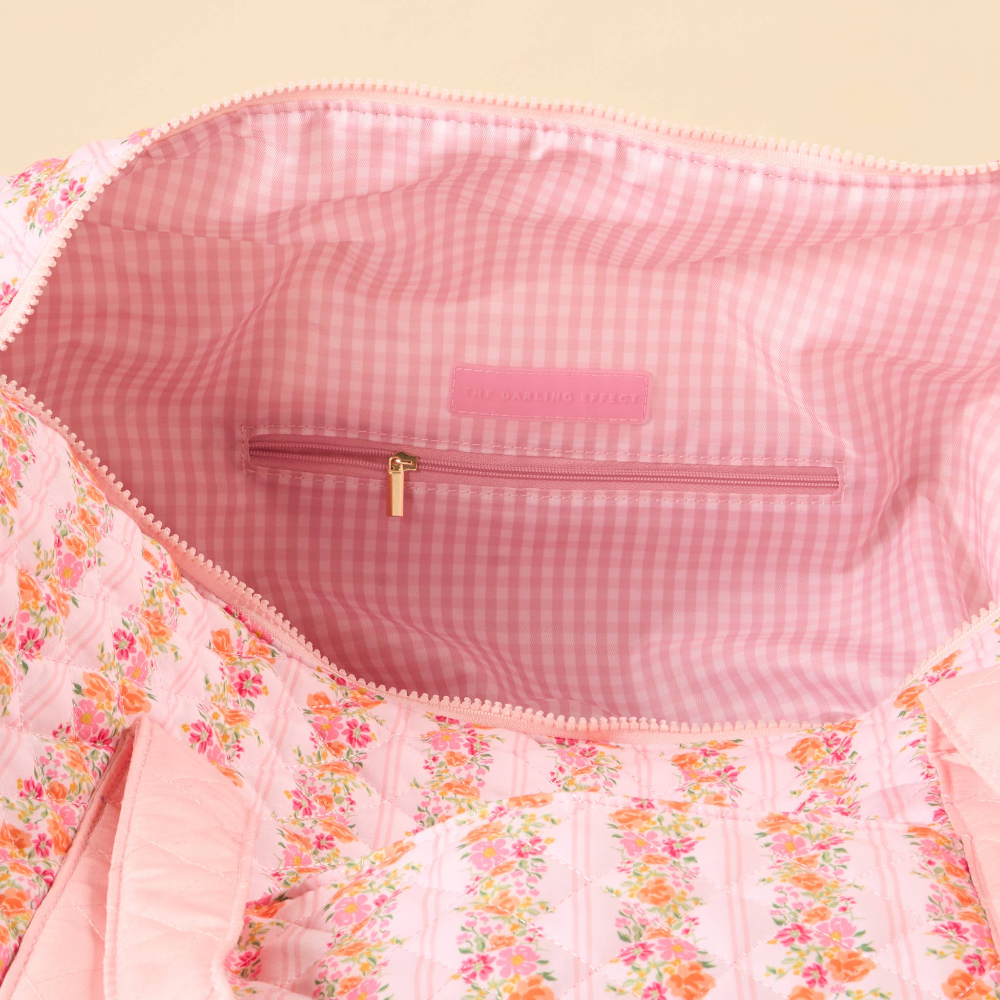 Quilted Weekender Bag - Petal Parade Pink
